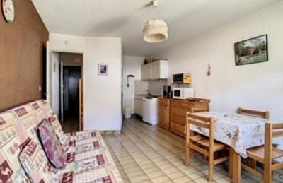 STUDIO 4 PERSONNES PIED DES PISTES AU RDC AVEC TERRASSE - Photo 9