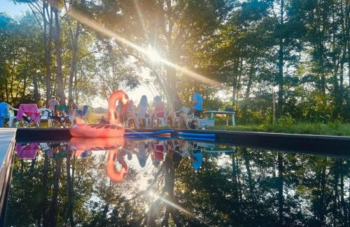 Le Moulin de mon Père, 20 pers, Piscine, campagne. - Foto 2