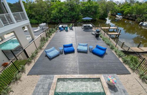 CASA NICA! Luxury Private Pool Home with dock on a saltwater canal! - Foto 2