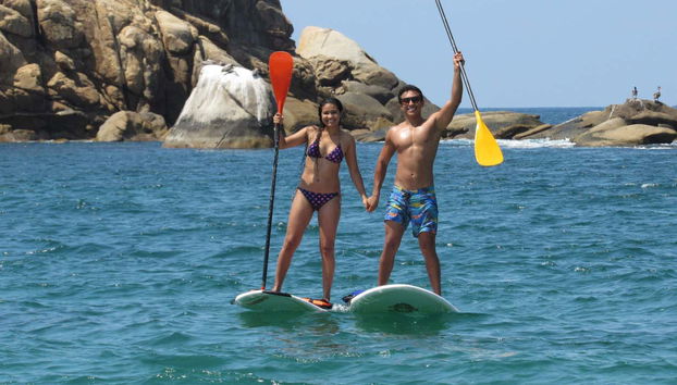 Vous pourrez faire du paddle en couple