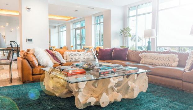 Sitzecke in der Lobby