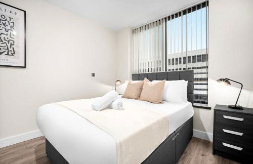 Stylish 2 Bed Apartment - Smart TV - WIFI - Jewellery Quarter 3AH - Foto 9