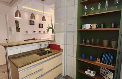 Moderno Apto no Gonzaga a UMA quadra da Praia - Foto 23