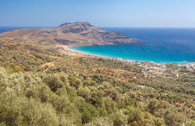 Spiros Beach Villa Large Private Pool Walk to Beach Sea Views A C Wifi Car Not Required - 971 - Foto 26