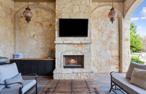 Noble Prairie Lux Estate Pool Spa Garden Venue Fireplace Themed Rooms - Foto 19