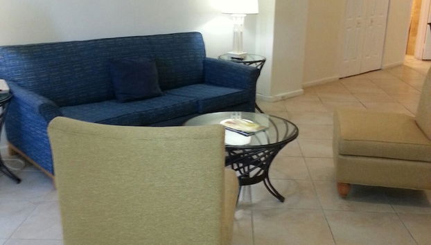 Zona de estar del vestíbulo