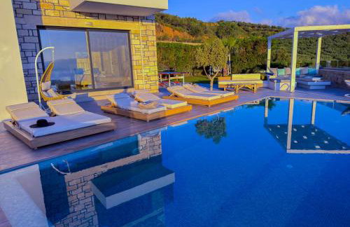 Paleokastro Villas with Private Heated Pool, Top Views - Next To Center - Top WiFi - Photo 66
