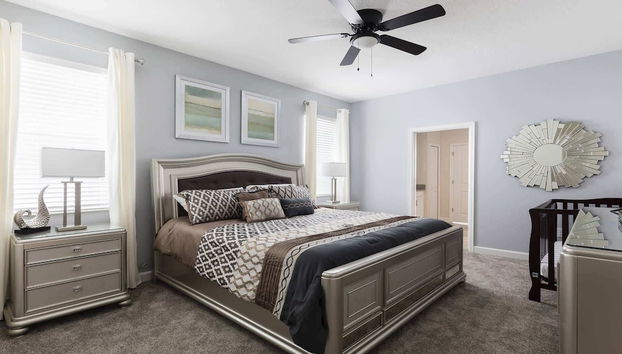 Greenview 8BR Home Private Theater Pool/spa/games - Foto 4, Habitación