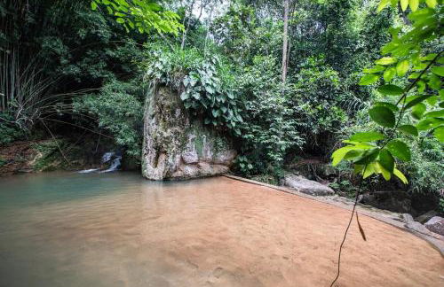 Sítio Caldeirão - Chalé Azul - Foto 25