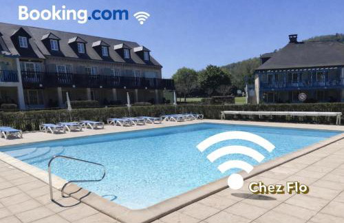 Appartement AVEC WIFI CHEZ FLO T2 Résidence BELLES RIVES Argentat - Foto 1