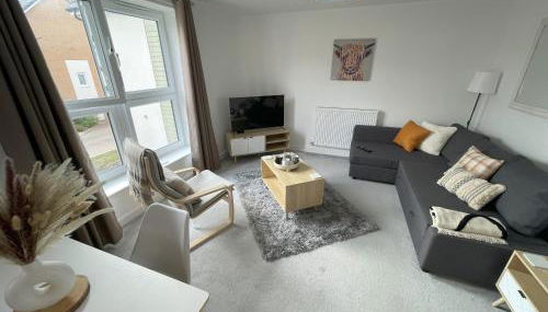 Modern 2-bedroom apartment, free parking for 2, walking distance to town centre - Foto 5
