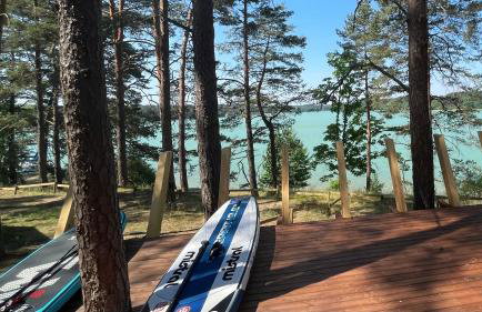 Domek Dziesiątka Borsk nad samym jeziorem - pierwsza linia - Foto 31