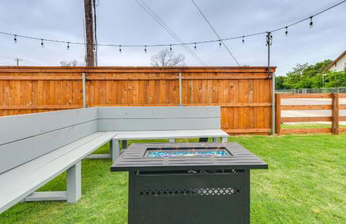 2 Mi to Dtwn Chic Waco Studio with Fire Pit! - Foto 19