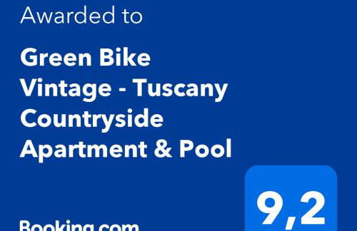 Green Bike Vintage Tuscany - Countryside holiday apartment with pool - Foto 57