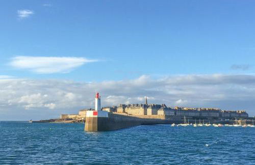L Ostra 1, appartement haut standing front de mer à Cancale sur le Port de La Houle - Foto 25