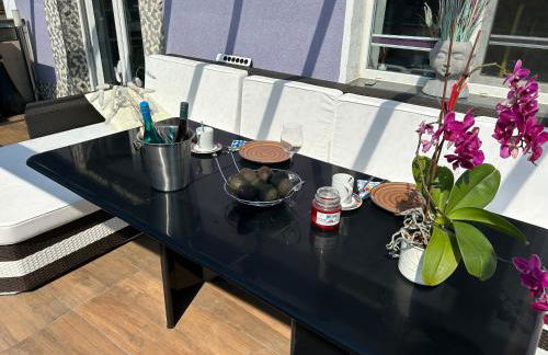 Traumwohnung 3 Zi im Grünen Retro Terrasse, Garten, Grill, Wifi - Foto 23