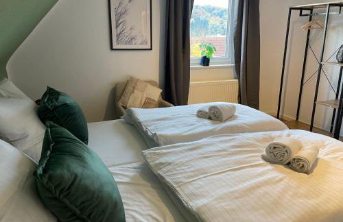 stylische Unterkunft für Firmen und Gruppen- Herzlich willkommen -Einzelbetten,Nahe Ulm, 3 Schlafzimmer - Foto 5