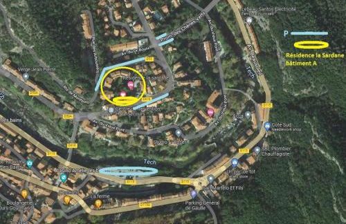 Studio classé 2 étoiles à 5 minutes du centre ville et 10 des Thermes - Foto 13