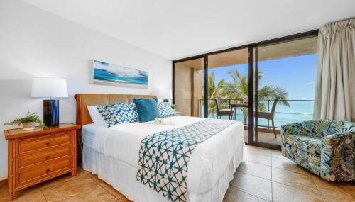 Mahana 302 · MA302 Spectacular BeachFront Studio w Pool AC - Foto 2