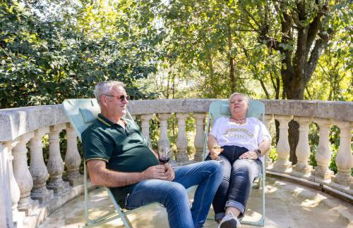"Les Hauts du Marquet" - Meublé de tourisme 5 Etoiles - Gîte de groupe 15 Personnes en Cévennes - Piscine à débordement - Balnéo - Sauna - Nature - Foto 68