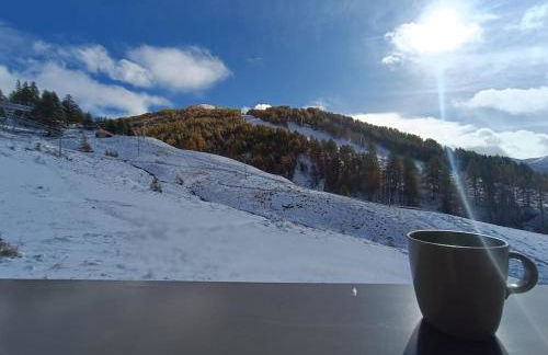 Appartement la Foux d'Allos vue sur la montagne - Foto 12