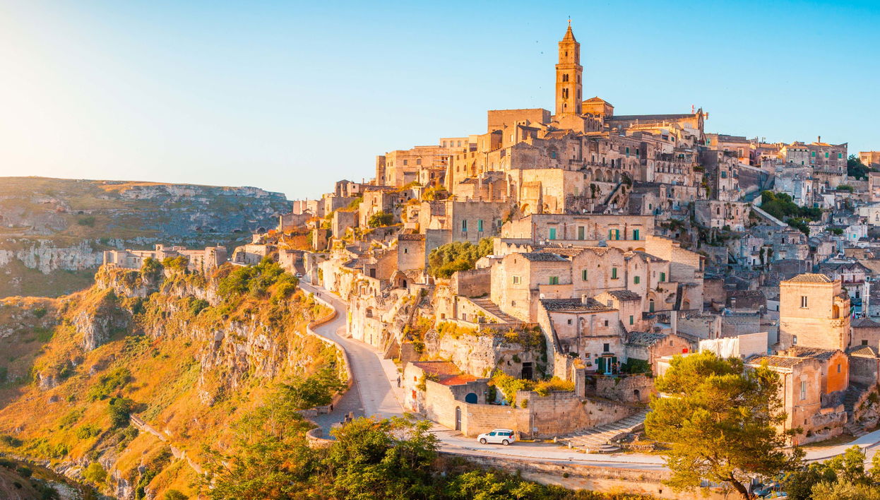 Excursion libre à Alberobello et Matera