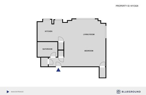 Murray Hill Studio w Gym Doorman nr 6 train NYC-628 - Foto 14