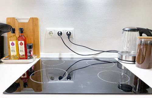 Freundliche Ferienwohnung mit Regendusche, Küche, Waschmaschine&Trockner, TV, WLAN - Photo 18