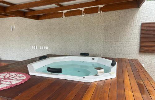 Casa de alto padrão com piscina,quadra e jacuzzi em condomínio - Foto 52