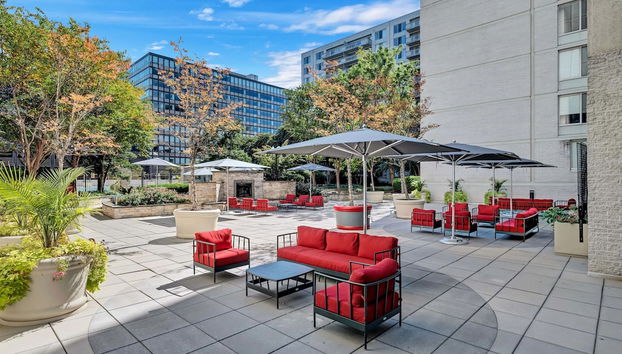 Sala de estar do lobby