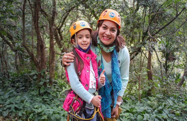 Circuito de tirolinas y rápel en la cascada Cola de Caballo - Foto 9
