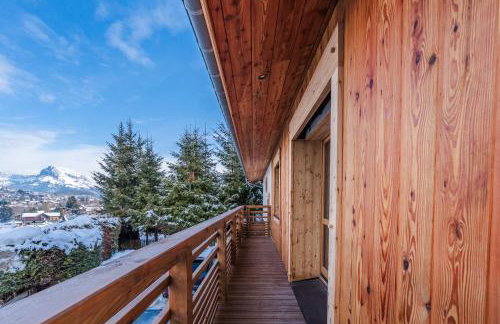 Megeve Luxury Spa Escape with views and parking - Foto 5