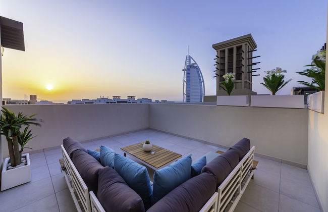 Maison Privee - Exclusive Luxury 3BR Apt with scenic views of Burj Al Arab - Foto 1