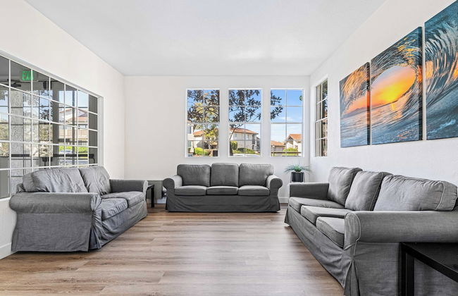 Walk to Beach Pool, Hot Tub, Private Patio, Parking Seabreeze Retreat - Foto 42