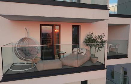 Centrum Olsztyn Sunset Apartament - Dwa Balkony & Darmowy Parking podziemny & Stare Miasto & Galeria & Widok & Planetarium & Centrum miasta - Foto 10