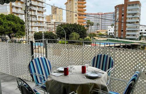 Apartamento playa Muchavista de 3 hab y piscina - Foto 8