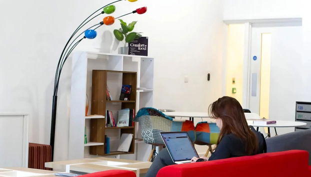 Zona de estar del vestíbulo