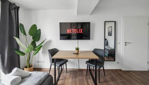 Larooms Merseburg - Apartment NS03 - 2 Zimmer - 4 Betten - Waschmaschine - Parkplatz - Balkon - Foto 3