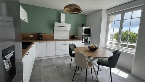 Maison Plouhinec Finistère 29 avec vue Mer et grand Jardin - Foto 3, stove, dishwasher, toaster