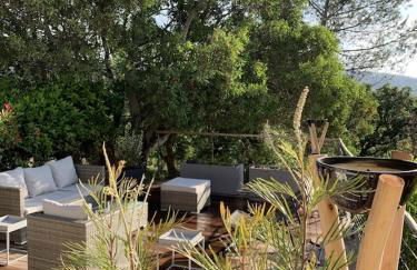 Les restanques maison des chênes vue mer 6 personnes - Foto 31