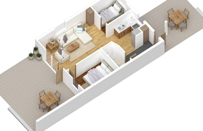 4 Person Holiday Park Home in Laeso - Foto 12