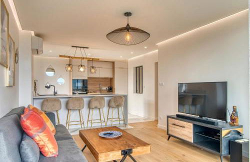 L'Horizon - Climatisé - T2 proche Hôpital Lyon Sud et métro - Foto 6