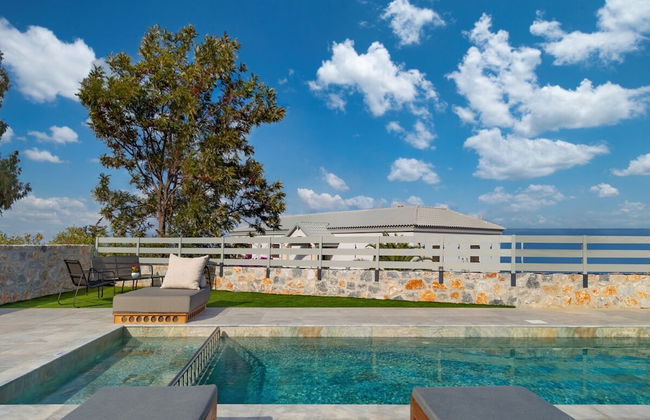 Gianna s Panoramic Seaview Twin Villas With Pools - Foto 37