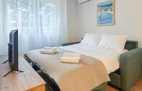 Studio rénové avec parking privé et plage - Foto 11