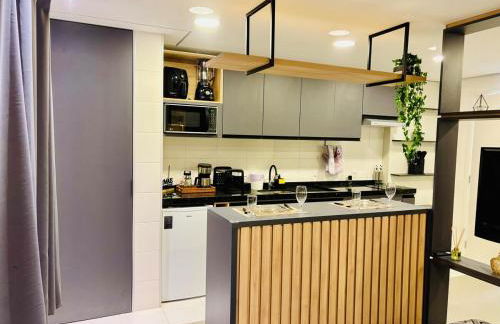 Studio Luxuoso Cama Queen Ar Condicionado e Cozinha Completa - Photo 7