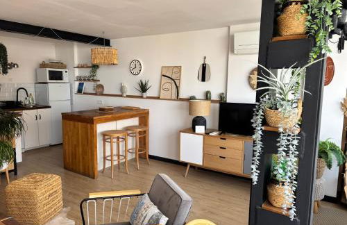 L’Appart-Rosas bohème chic, au bord de la mer - Foto 53