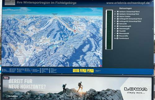 Ferienwohnung im Fichtelgebirge - nahe der Skipiste mit Balkon & Free Parking - Foto 30