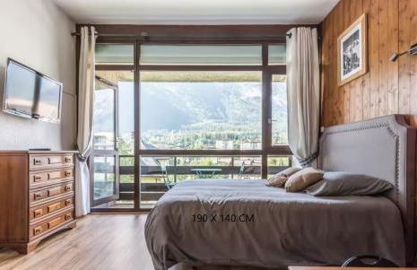 Grand Studio 25 m2, lumineux, central, vue Mont-Blanc - Photo 2