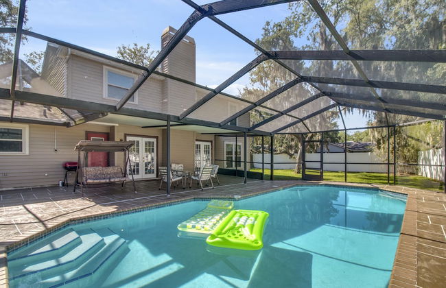 Tampa Bay- Large Pool home- Private Heated Pool! - Foto 15