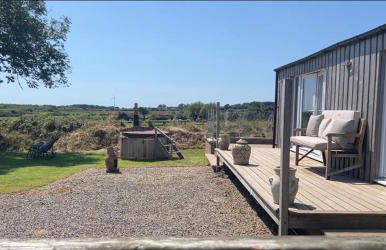 Plumstone view hot tub lodge in Pembrokeshire - Photo 1